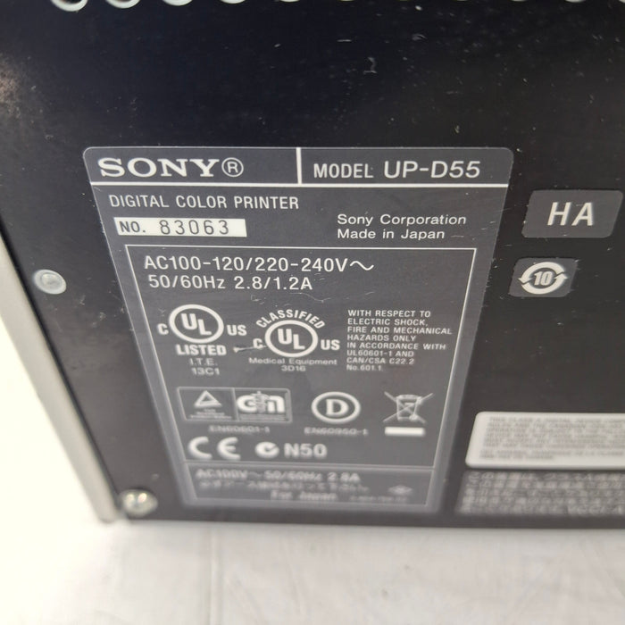 Sony Sony UP-D55 Imager / Printer Ultrasound reLink Medical