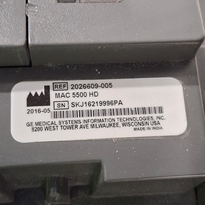 GE Healthcare GE Healthcare MAC 5500 HD ECG without CAM Module Cardiology reLink Medical