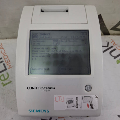 Siemens Siemens Clinitek Status + Urine Analyzer Clinical Lab reLink Medical