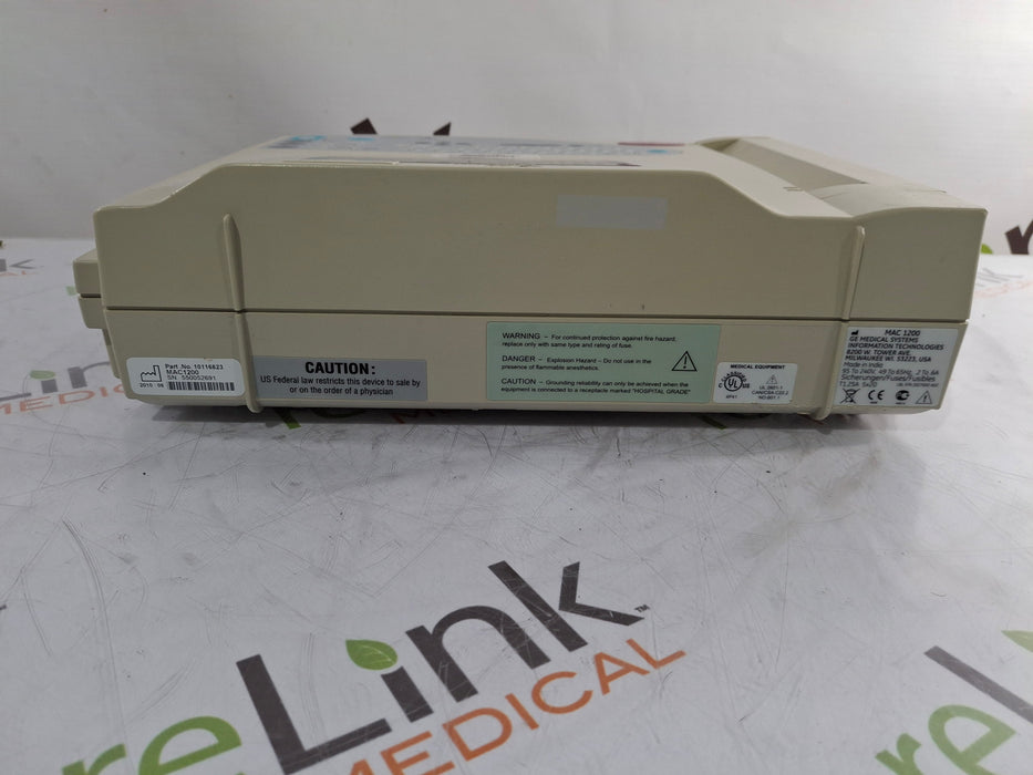 GE Healthcare GE Healthcare MAC 1200 ECG Cardiology reLink Medical