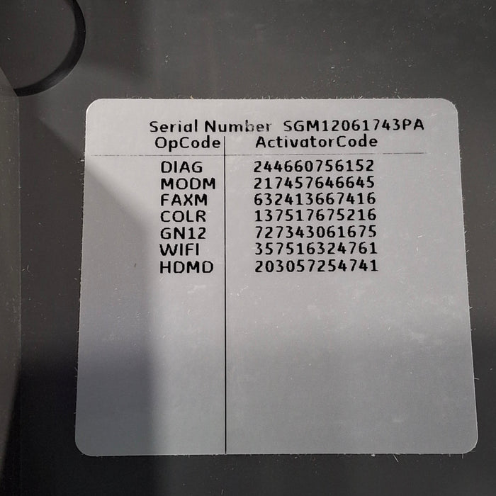 GE Healthcare GE Healthcare MAC 5500 HD ECG without CAM Module Cardiology reLink Medical