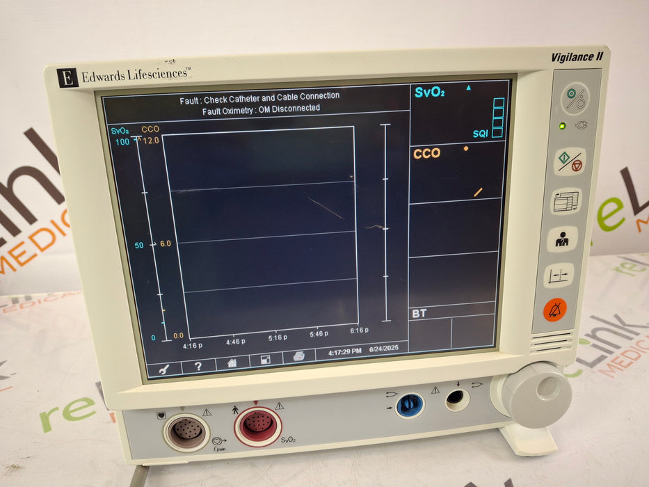 Edwards Lifesciences Edwards Lifesciences Vigilance II Patient Monitor Patient Monitors reLink Medical