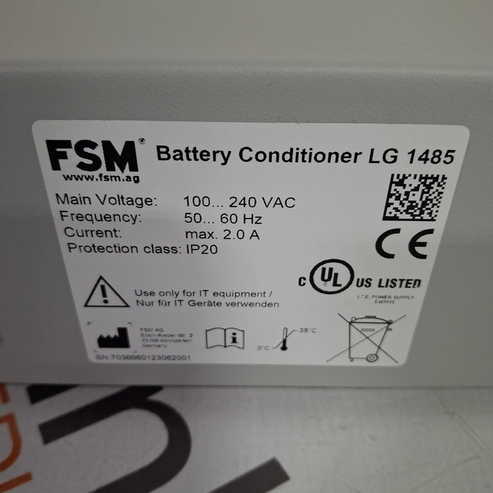 Gleichmann Electronics Gleichmann Electronics LG 1480 Battery Charger Patient Monitors reLink Medical