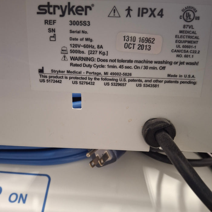 Stryker Secure III 3005 Hospital Bed