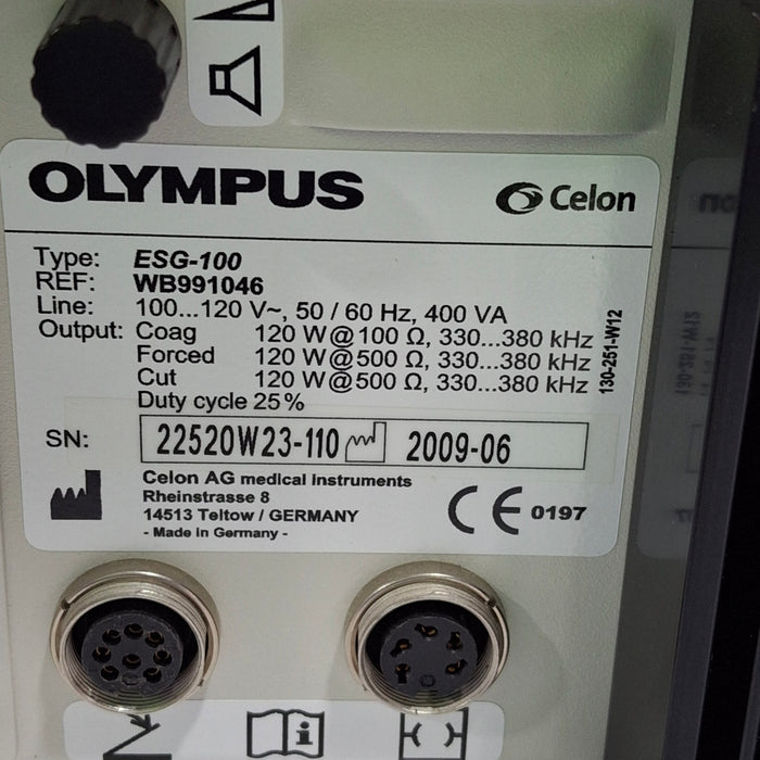 Olympus Olympus ESG-100 Electrosurgical Unit Electrosurgical Units reLink Medical