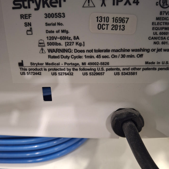 Stryker Secure III 3005 Hospital Bed