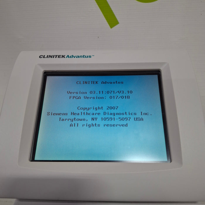 Siemens Siemens Clinitek Advantus Analyzer Clinical Lab reLink Medical