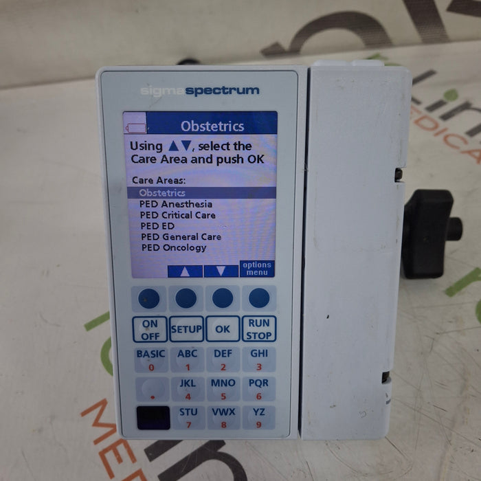 Baxter Baxter Sigma Spectrum 8.01.00 w/o Battery Infusion Pump Infusion Pump reLink Medical