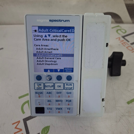 Baxter Baxter Sigma Spectrum 8.00.04 w/o Battery Infusion Pump Infusion Pump reLink Medical