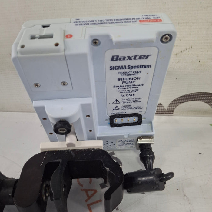 Baxter Baxter Sigma Spectrum 8.00.04 w/o Battery Infusion Pump Infusion Pump reLink Medical