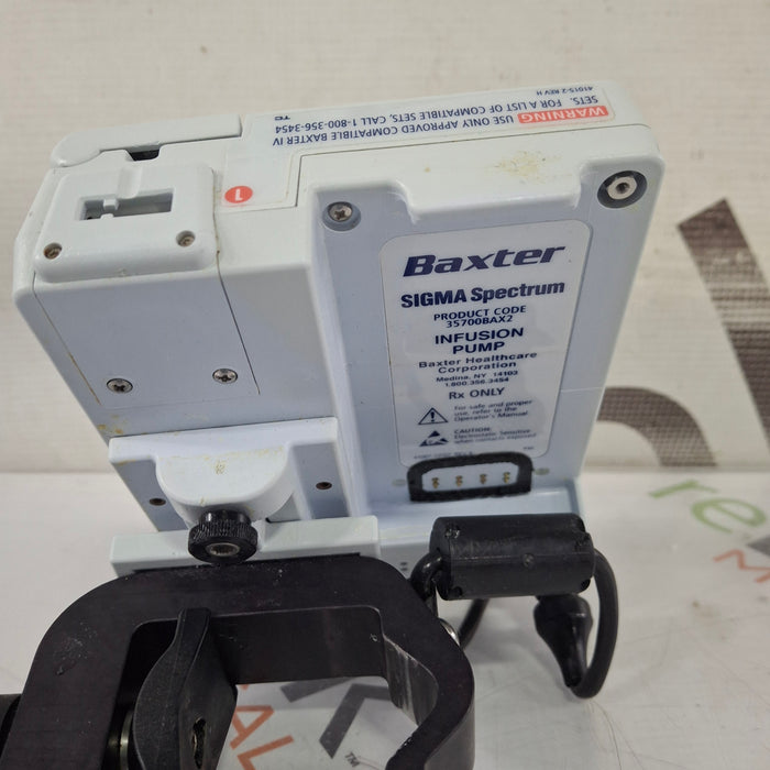 Baxter Sigma Spectrum 8.00.03 w/o Battery Infusion Pump