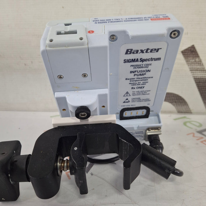 Baxter Sigma Spectrum 8.00.05 w/o Battery Infusion Pump