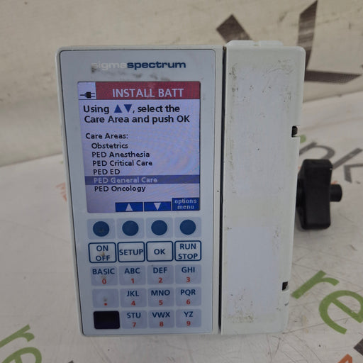 Baxter Baxter Sigma Spectrum 8.00.04 w/o Battery Infusion Pump Infusion Pump reLink Medical