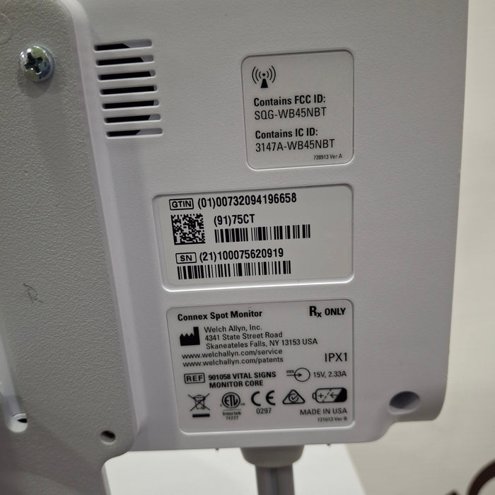 Welch Allyn Welch Allyn Connex Spot Wireless - Covidien SpO2, SureTemp Monitor Patient Monitors reLink Medical