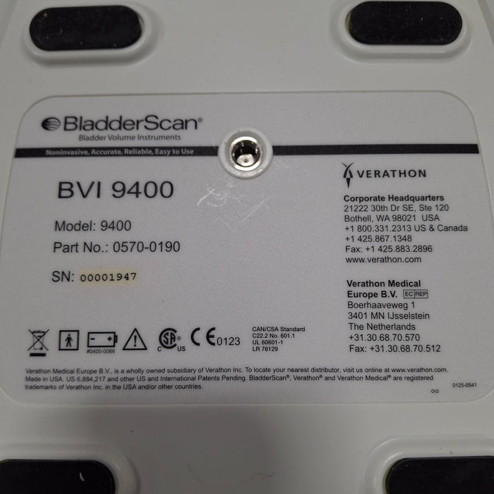 Verathon Medical, Inc Verathon Medical, Inc BVI 9400 Bladderscan Surgical Equipment reLink Medical