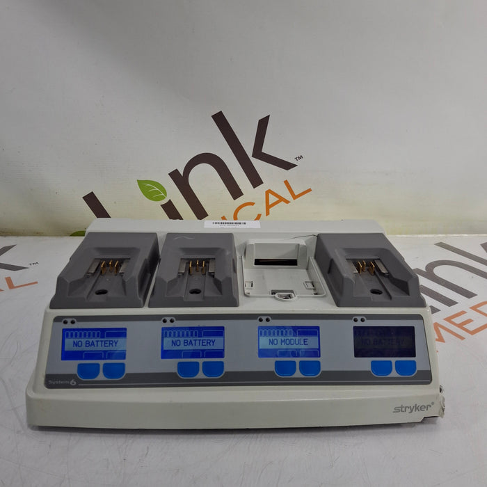 Stryker Stryker System 6 6110-120 Battery Charger Surgical Power Instruments reLink Medical