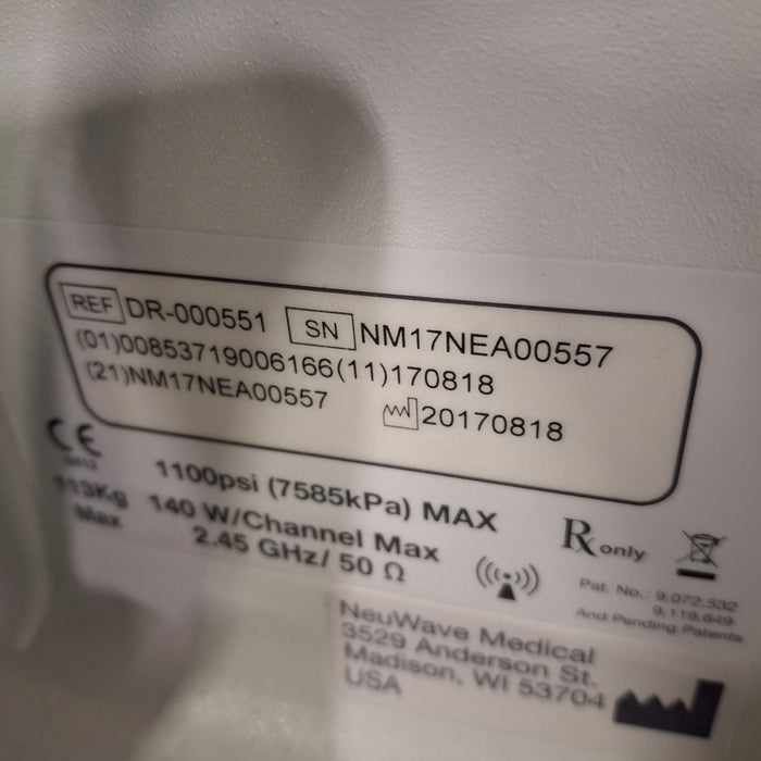 NeuWave Medical NeuWave Medical Certus 140 Ablation System Electrosurgical Units reLink Medical