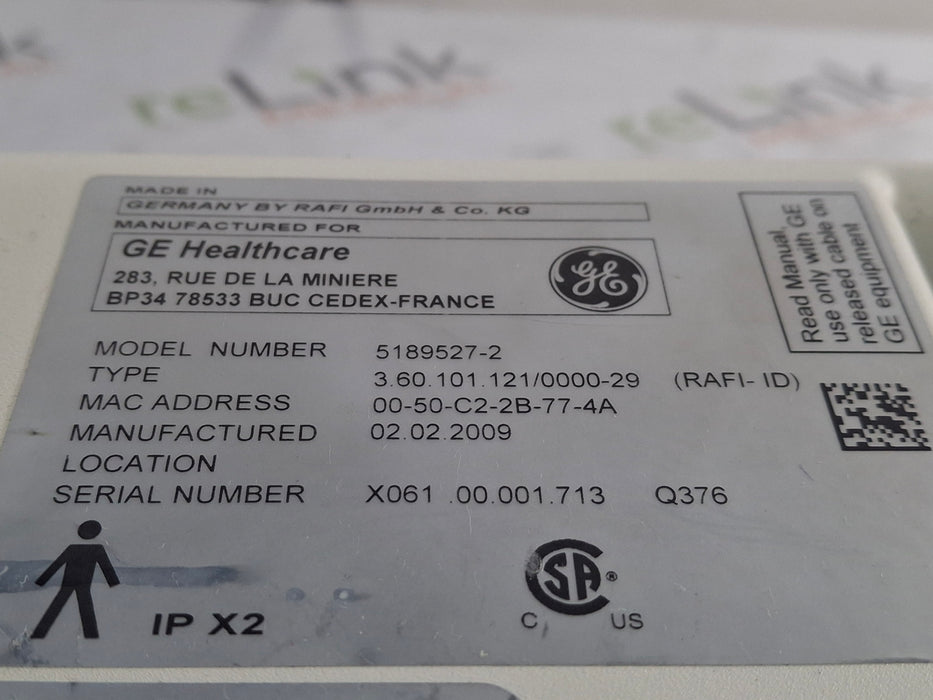 GE Healthcare Innova 3100 Touch Screen Unit
