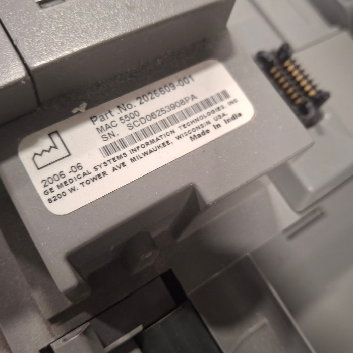 GE Healthcare GE Healthcare MAC 5500 ECG without CAM Module Cardiology reLink Medical