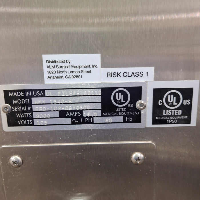 ALM ALM WMX 1540-S Warming Cabinet Medical Furniture reLink Medical