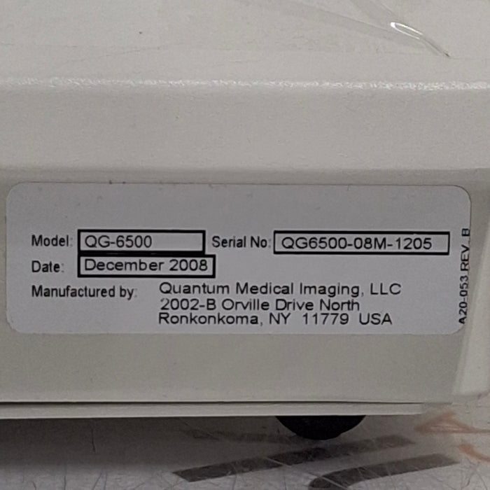 Quantum Medical Imaging Quantum Medical Imaging Odyssey HF Control Panel X-Ray Equipment reLink Medical