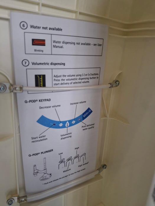 Millipore Millipore Milli-Q Integral 3 Water Purification System Research Lab reLink Medical
