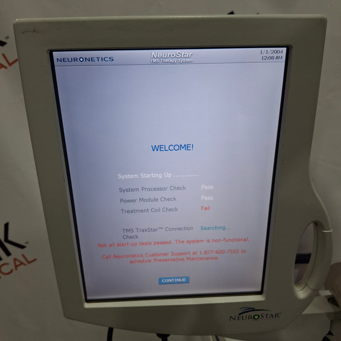 Neuronetics, Inc. NeuroStar 81-00315-000 TMS Therapy System