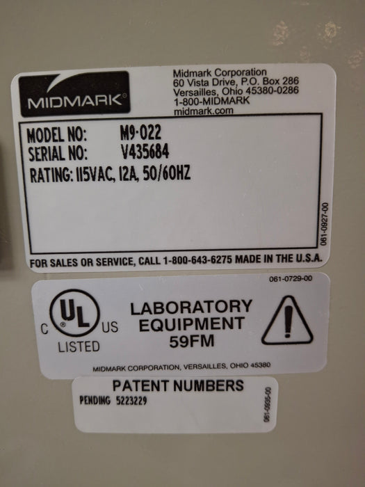 Midmark Midmark Ritter M9-022 UltraClave Autoclave Sterilizer Sterilizers & Autoclaves reLink Medical