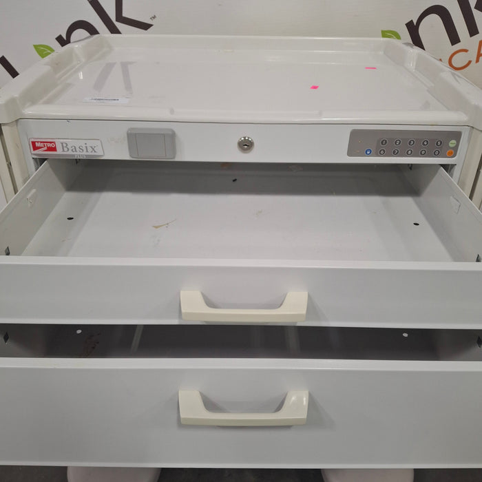 Metro Medical Metro Medical Basix Plus Medical Cart Medical Furniture reLink Medical