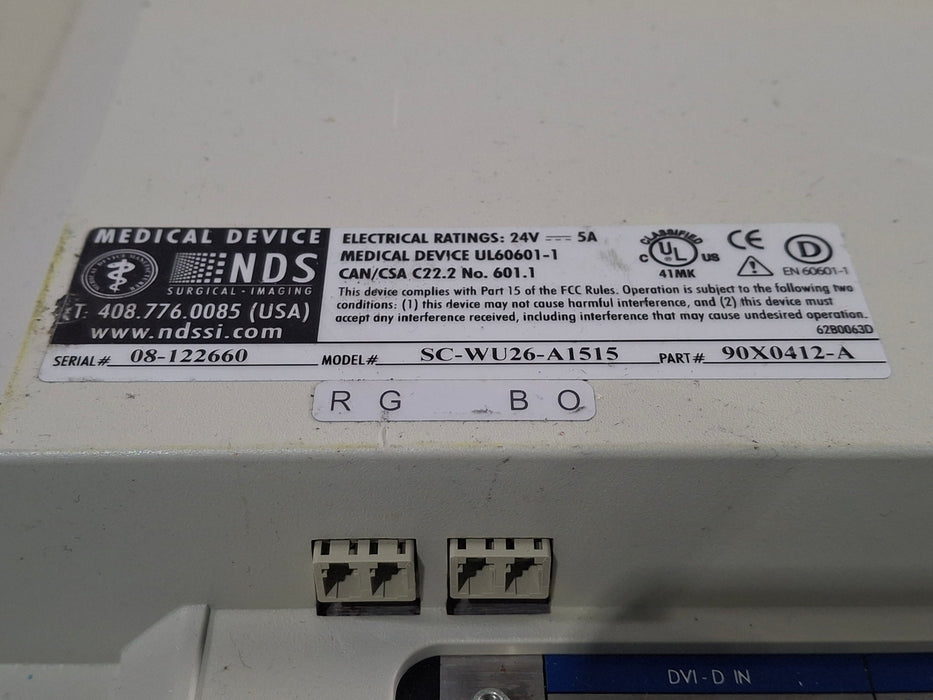Karl Storz Karl Storz WideView SC-WU26-A1515 Surgical Display Rigid Endoscopy reLink Medical