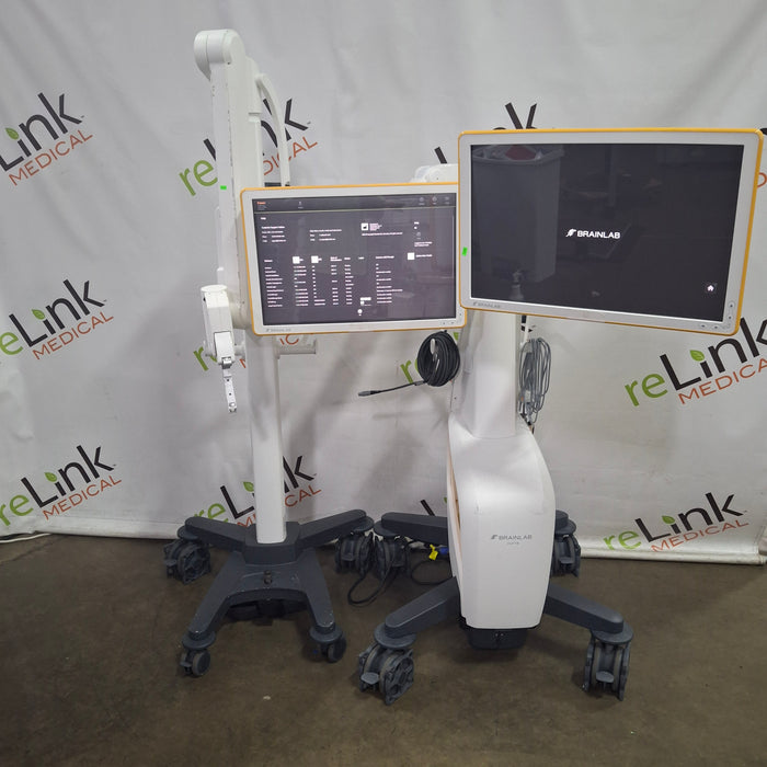 Brainlab, Inc. Brainlab, Inc. Curve Dual Display Curve Dual Display + Camera Cart Surgical Equipment reLink Medical