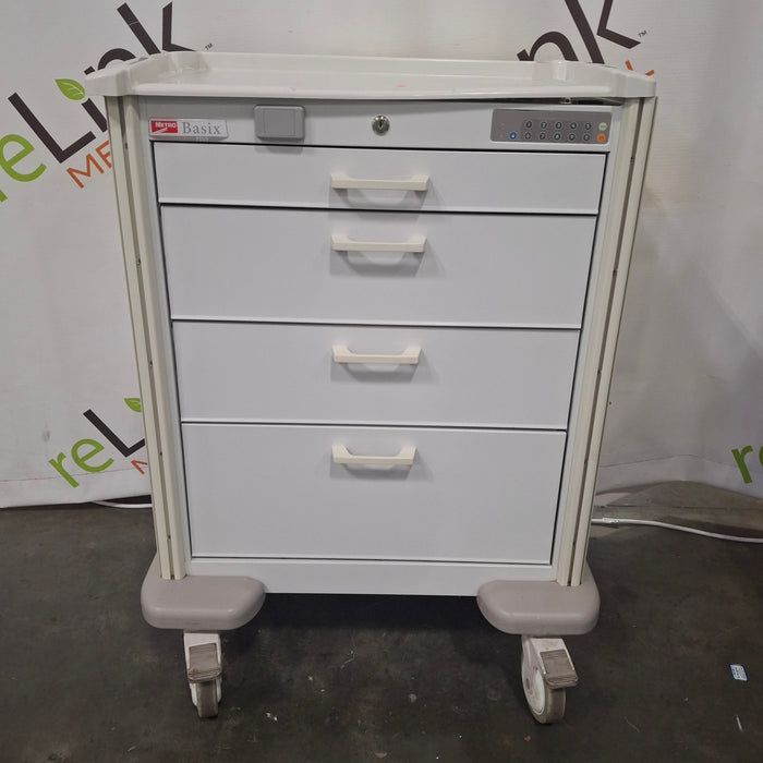 Metro Medical Metro Medical Basix Plus Medical Cart Medical Furniture reLink Medical
