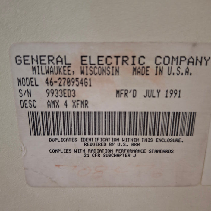 GE Healthcare GE Healthcare AMX 4 Portable X-Ray Portable X-Ray Machines reLink Medical