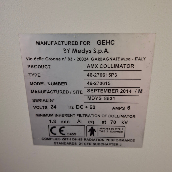 GE Healthcare GE Healthcare AMX 4 Plus Portable X-Ray Unit X-Ray Equipment reLink Medical