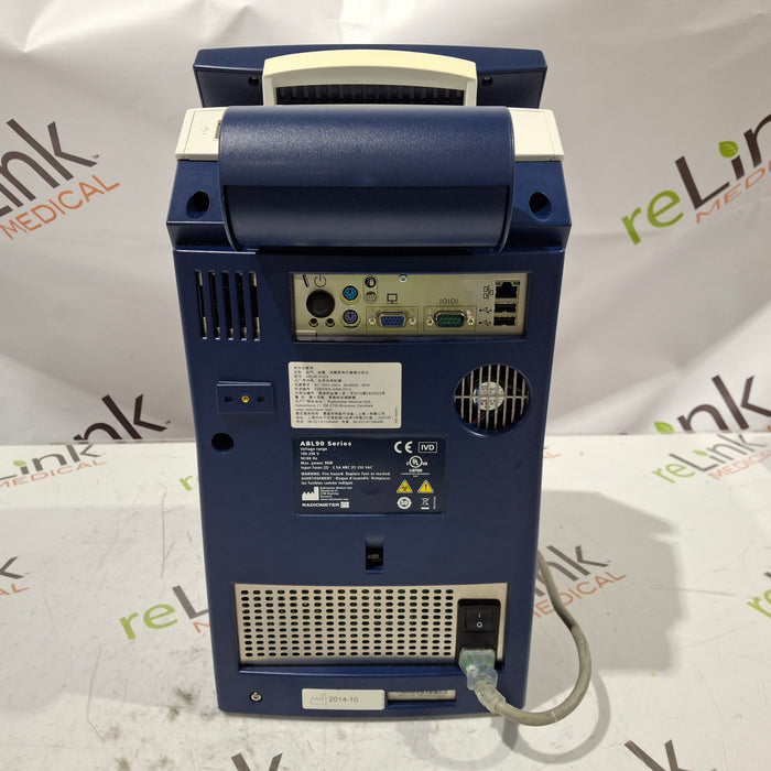 Radiometer Radiometer ABL90 Flex Plus Blood Gas Analyzer Clinical Lab reLink Medical