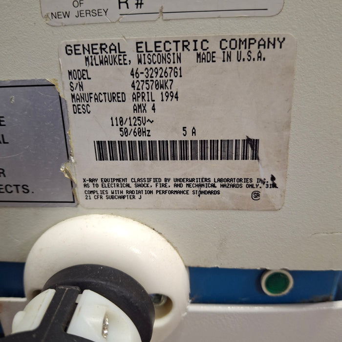 GE Healthcare GE Healthcare AMX 4 Portable X-Ray Portable X-Ray Machines reLink Medical