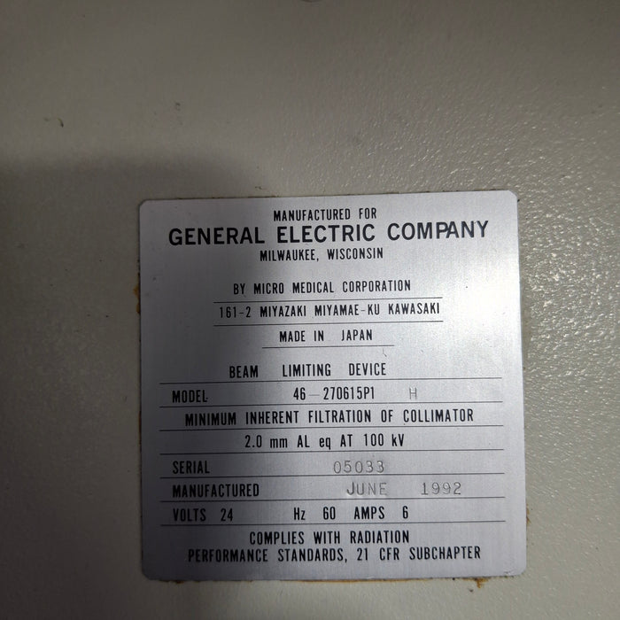 GE Healthcare GE Healthcare AMX 4 Portable X-Ray Portable X-Ray Machines reLink Medical