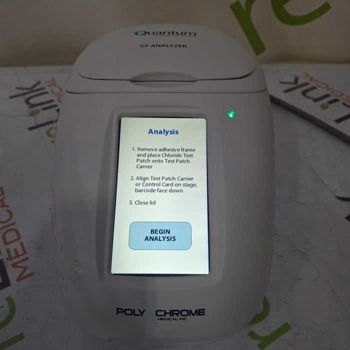 Polychrome Medical Quantum CF Sweat Test System