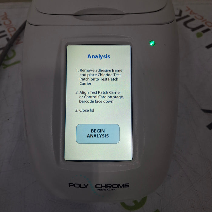 Polychrome Medical Quantum CF Sweat Test System