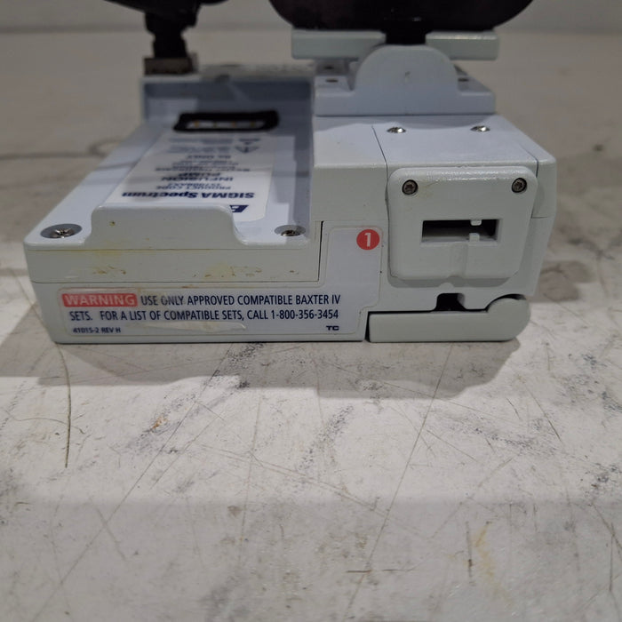Baxter Sigma Spectrum 8.00.03 w/o Battery Infusion Pump