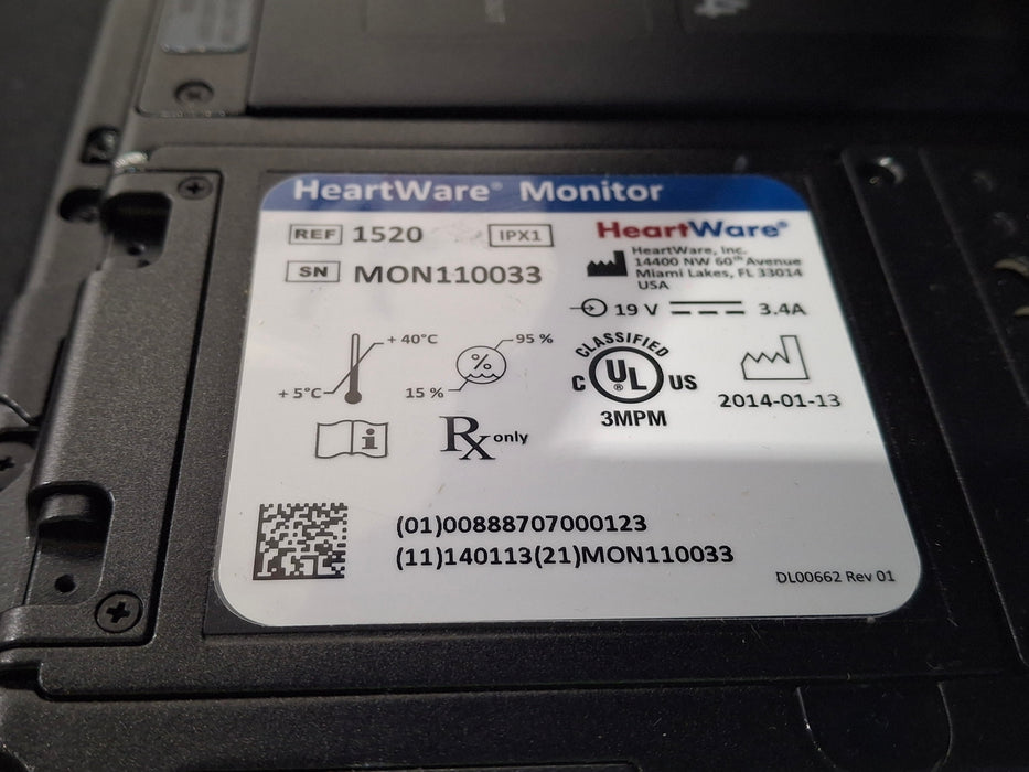 Advantech USA 1520 HeartWare Monitor