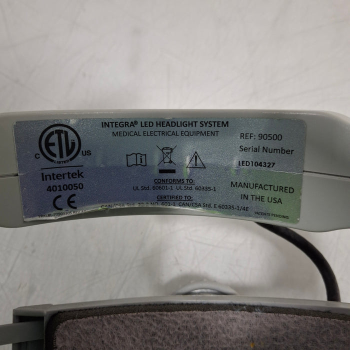 Integra Biosciences Corp Integra Biosciences Corp 90500 LED Headlight System Surgical Equipment reLink Medical