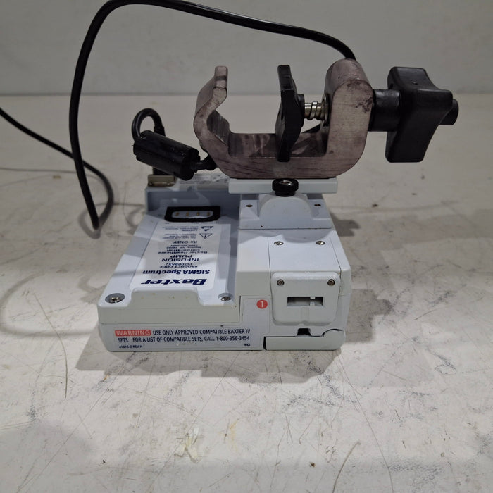 Baxter Sigma Spectrum 8.00.03 w/o Battery Infusion Pump