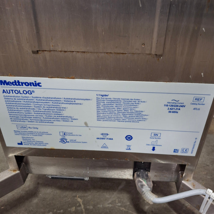 Medtronic AutoLog Autotransfusion System