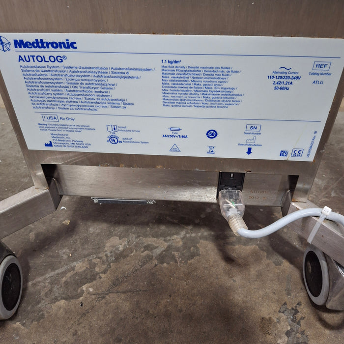 Medtronic Medtronic AutoLog Autotransfusion System Perfusion reLink Medical