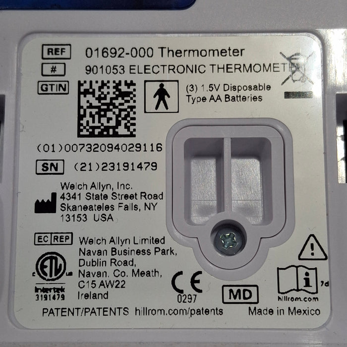 Welch Allyn SureTemp Plus 692 Thermometer