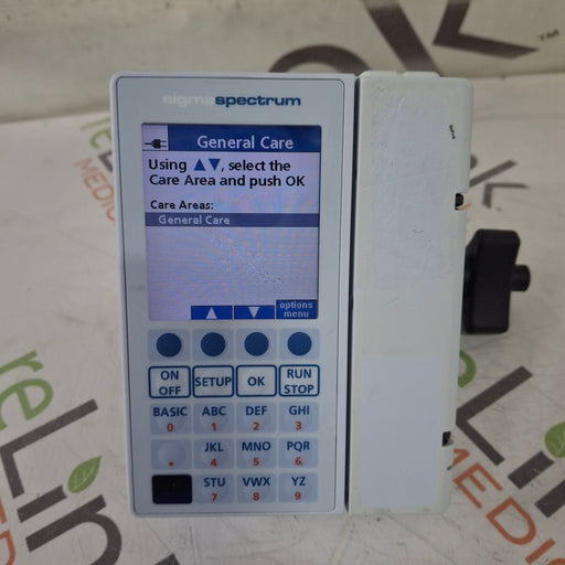 Baxter Baxter Sigma Spectrum 8.01.00 w/o Battery Infusion Pump Infusion Pump reLink Medical