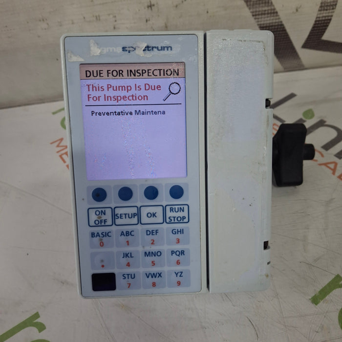 Baxter Sigma Spectrum 8.00.04 w/o Battery Infusion Pump