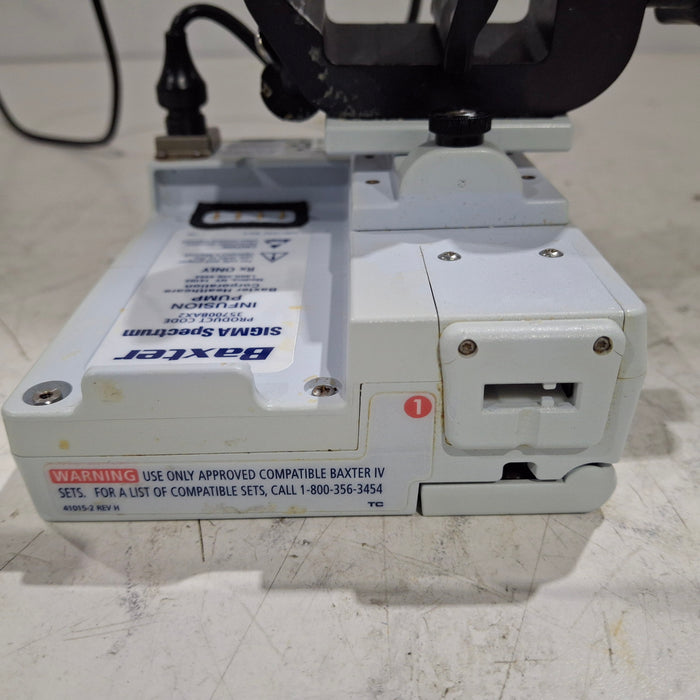 Baxter Sigma Spectrum 8.00.03 w/o Battery Infusion Pump