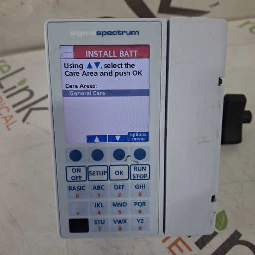 Baxter Baxter Sigma Spectrum 8.01.00 w/o Battery Infusion Pump Infusion Pump reLink Medical